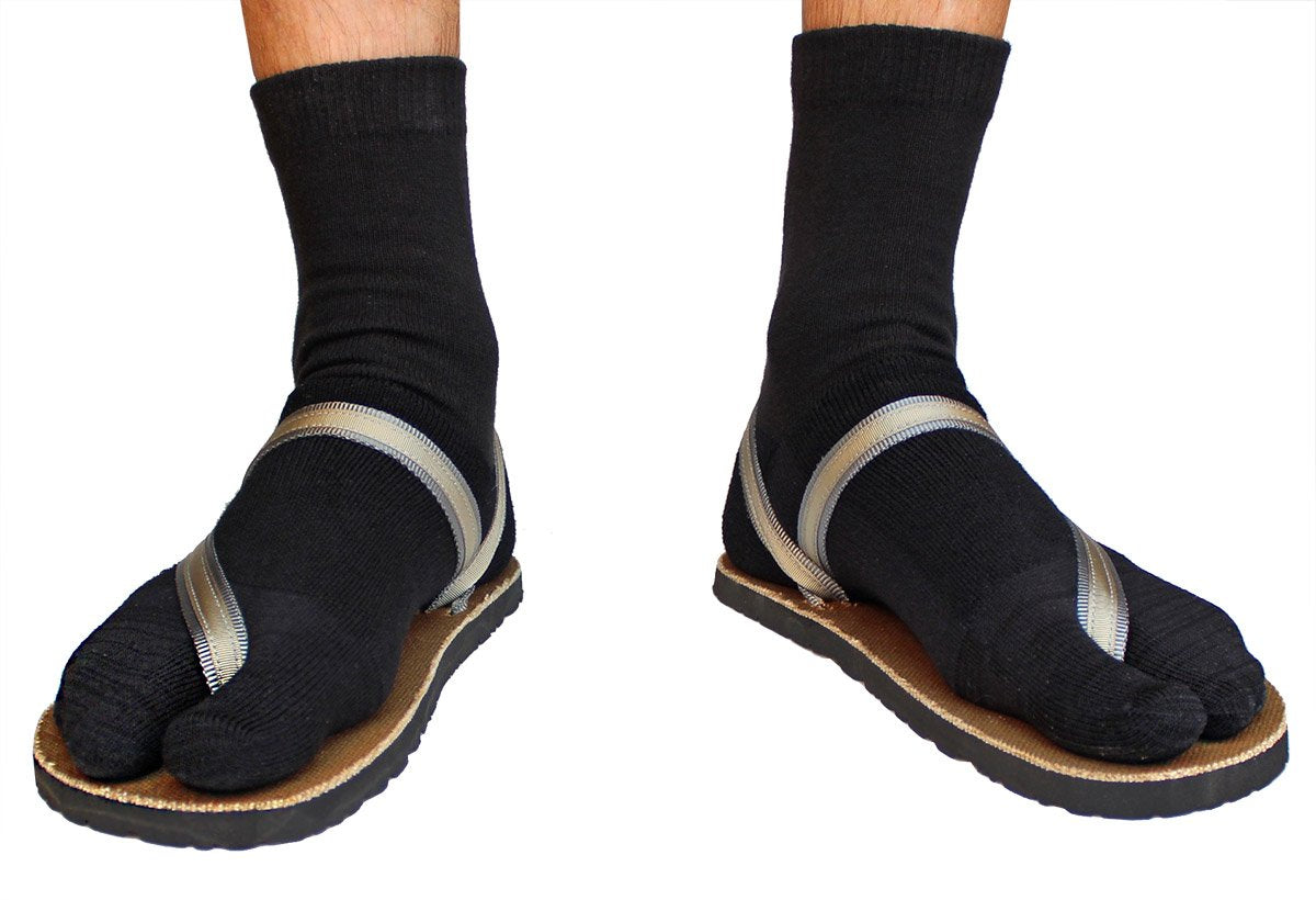 Two Finger Socks Sandals Split Japanese Style Toe Separator Socks